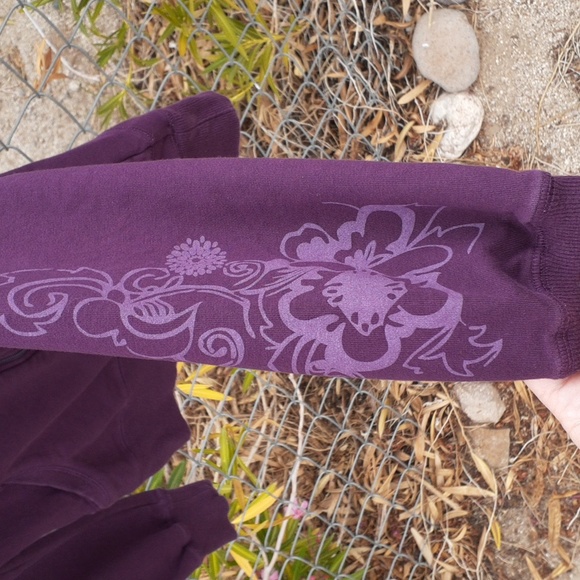 NWOT Athletic Works Plum Zip Up Jacket, Size M - Picture 5 of 8